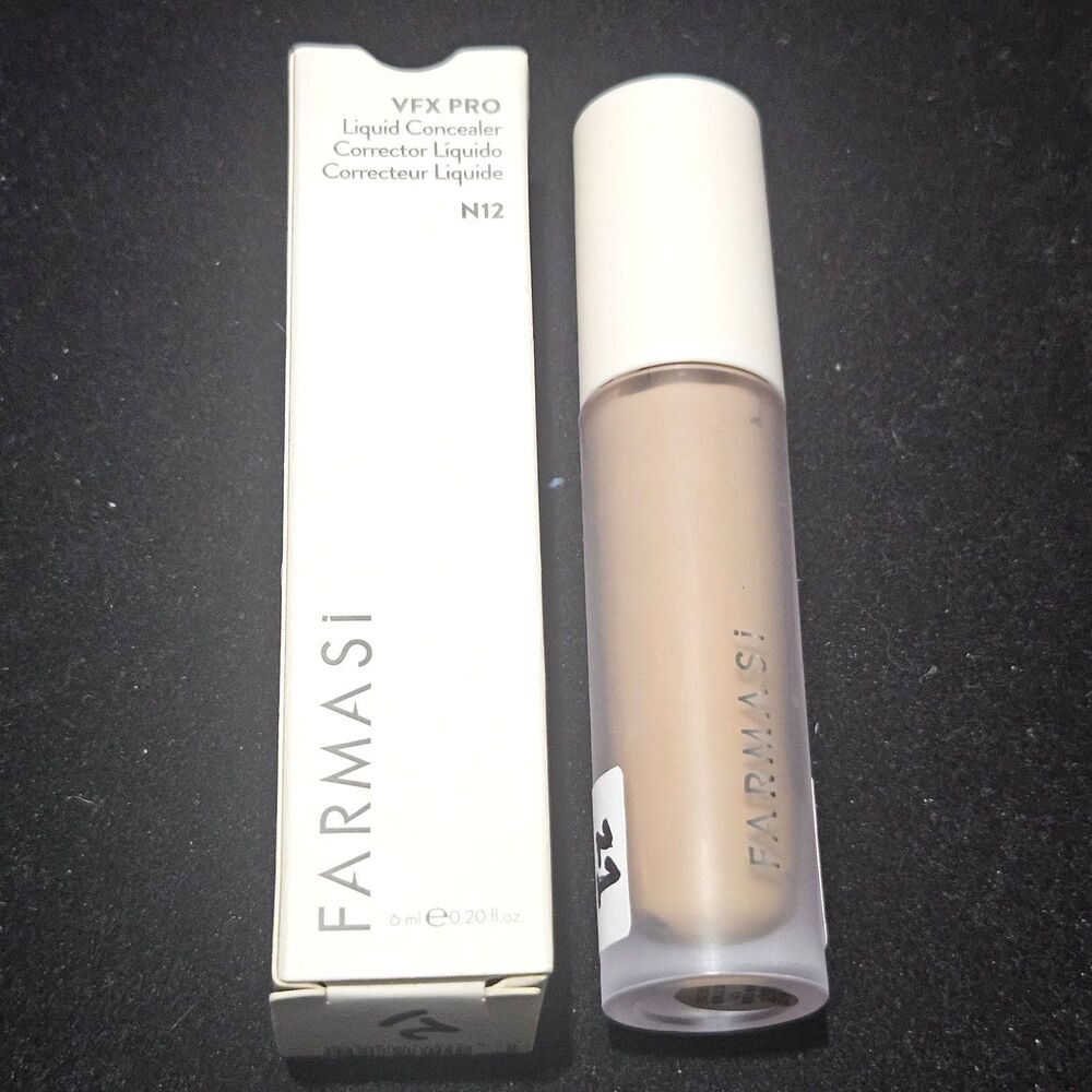 Farmasi VFX Pro Liquid Concealer #N12 Neutral Undertone New in Box